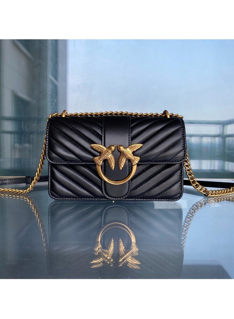 PINKO Pinko Chain Crossbody Shoulder Bag 21*13*6.5cm  - Image 1