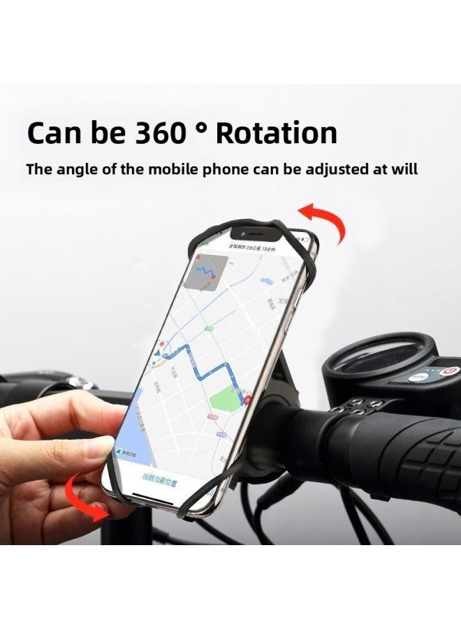 Generic Driving Takeout Special Detachable Rotating Mobile Phone Arm Bag Wrist Bag Mobile Phone Holder Arm Sleeve Wrist Strap Armband-Color:Green Arm Band Detachable Model  - Image 4