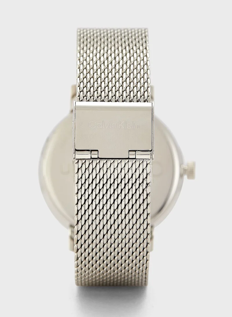 CALVIN KLEIN Steel Strap Analog Watches