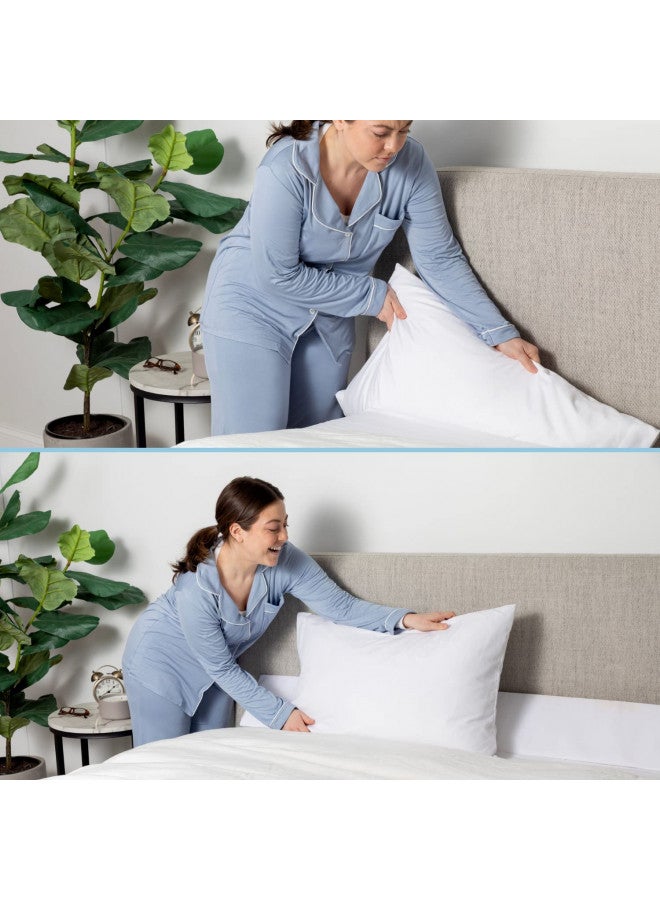 SnugStop The Original Bed Wedge | Gap Filler Between Your Headboard and Mattress | Triangle Pillow Wedge | Bed Filler Wedge | Gap Headboard Filler | Gap Bed Stoppers | Don't Lose Your Pillow(King) - Image 1