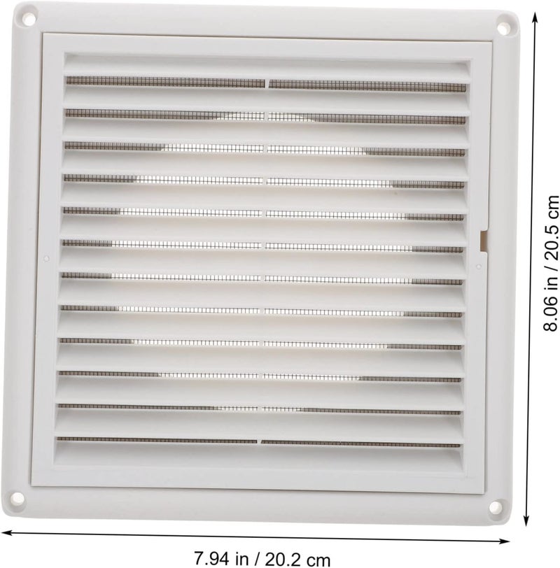 POPETPOP Air Vent Cover Grille Register for Home Ceiling and Floor Durable Plastic Design Diameter for Bathroom Kitchen and Office Ventilation - Image 2