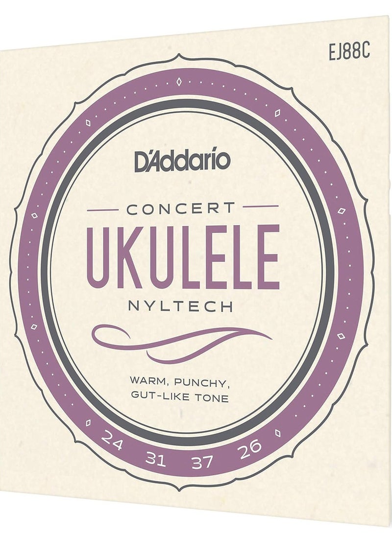 D'Addario EJ88C Nyltech Concert Ukulele Strings - Image 2