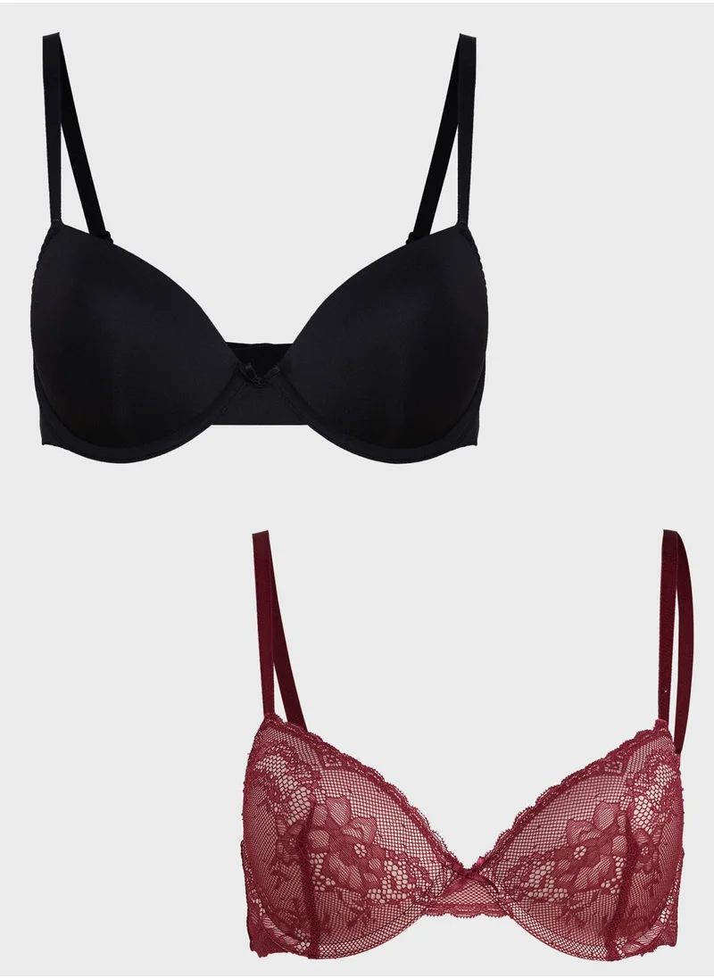 Dorina Plunge Neck Bra