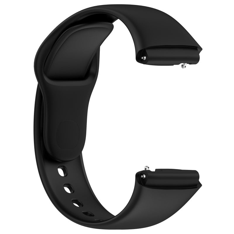 LOKEKE Compatible with Redmi Watch 3 Replacement Band Replacement Silicone Wrist Watch Band Strap Compatible with Redmi Watch 33 Lite 3 ActiveSilicone Black - Image 2