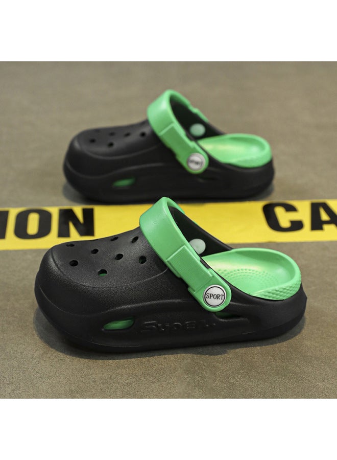Summer New Crocs For Kids Boys Anti-slip Soft Sole Sandals Outdoor Wear Big Kids Closed-toe Beach Slippers Girls - Image 4