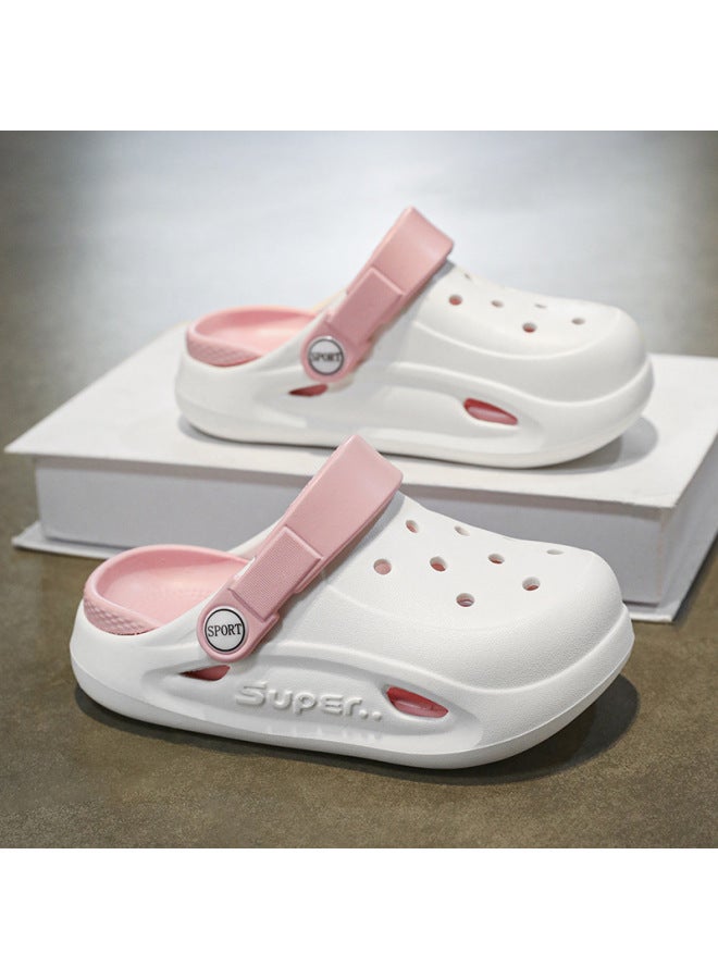 Summer New Crocs For Kids Boys Anti-slip Soft Sole Sandals Outdoor Wear Big Kids Closed-toe Beach Slippers Girls - Image 1
