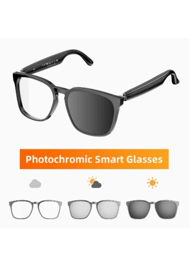 Arabest Smart Glasses with Camera,4K with Audio Bluetooth Camera Glasses for Men Women 8MP 32G HD Hidden Video Recording Support Live Feed,Ai Voice Control,150+ Language Translate, Chart GPT, WiFi - Image 1