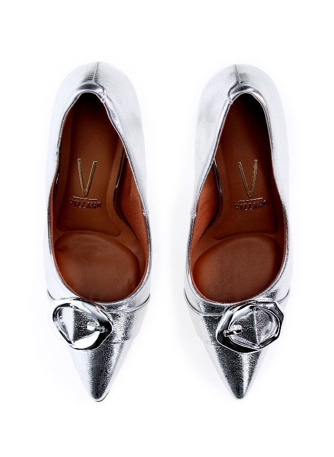 VIZZANO Mid Heels Shoes for Women – Classic Mid Heel Pumps for Girls & Ladies Office Wear - Image 5