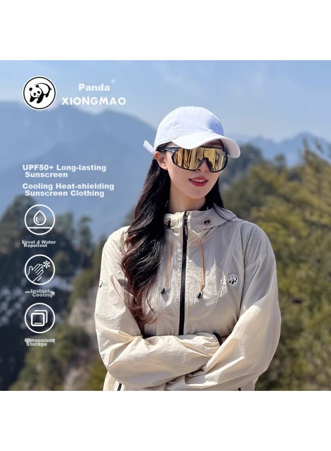 Camel Outdoor Sun Protection Clothing Ufp50+ Uv Protection Level 4 Water-repellent Sun Protection Garment Shanqiu 3.0 Xxl - Image 2