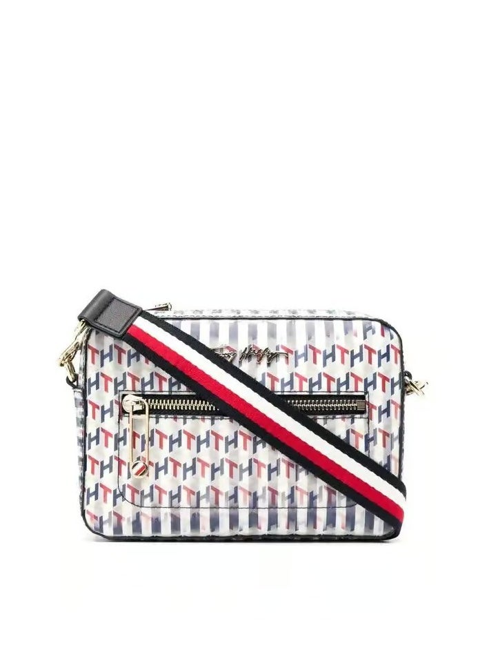 Tommy Hilfiger Plus Tommy Hilfiger iconic monogram-print Cross Body bag  - Image 1