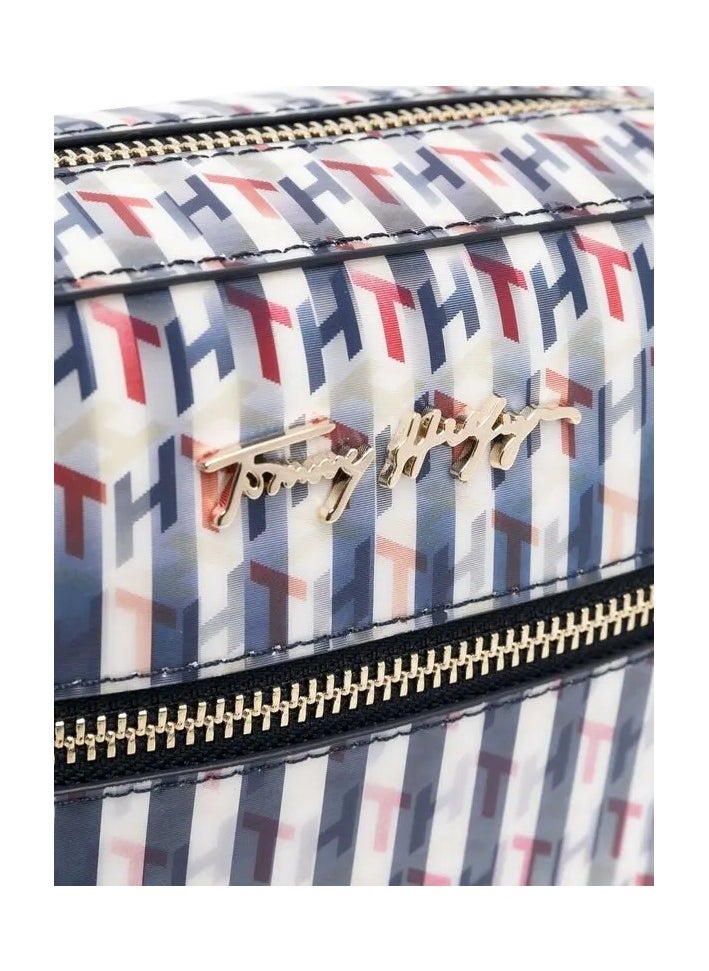 Tommy Hilfiger Plus Tommy Hilfiger iconic monogram-print Cross Body bag  - Image 3