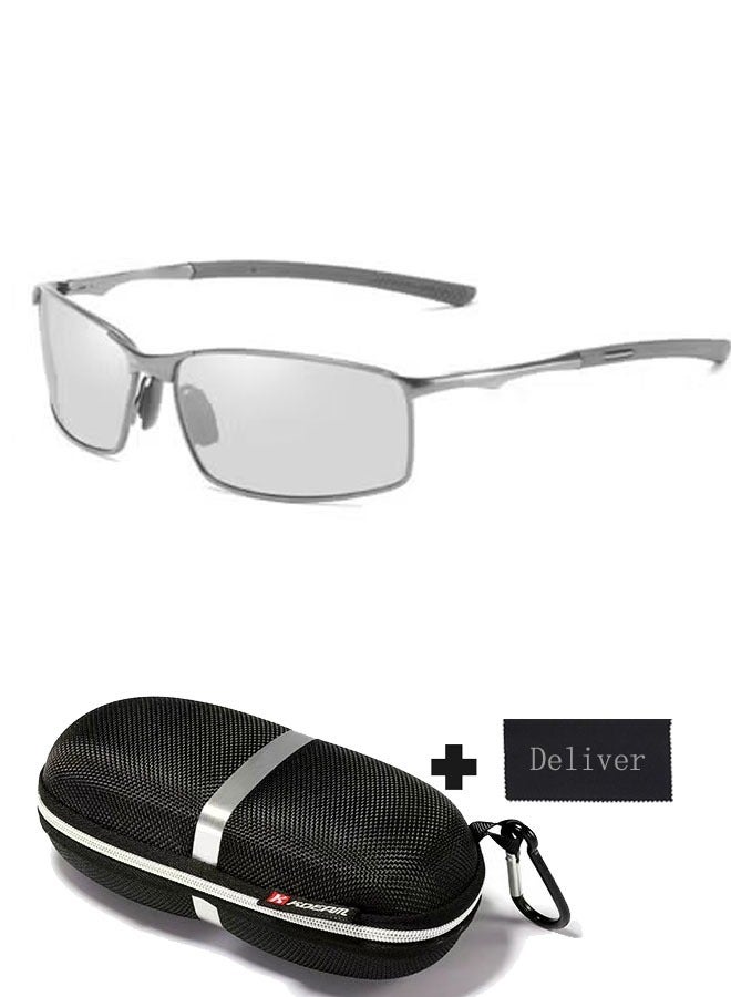 أورون نظارات شمسية رجالية ونسائية بتصميم رياضي عتيق مضادة للأشعة فوق البنفسجية - Image 1