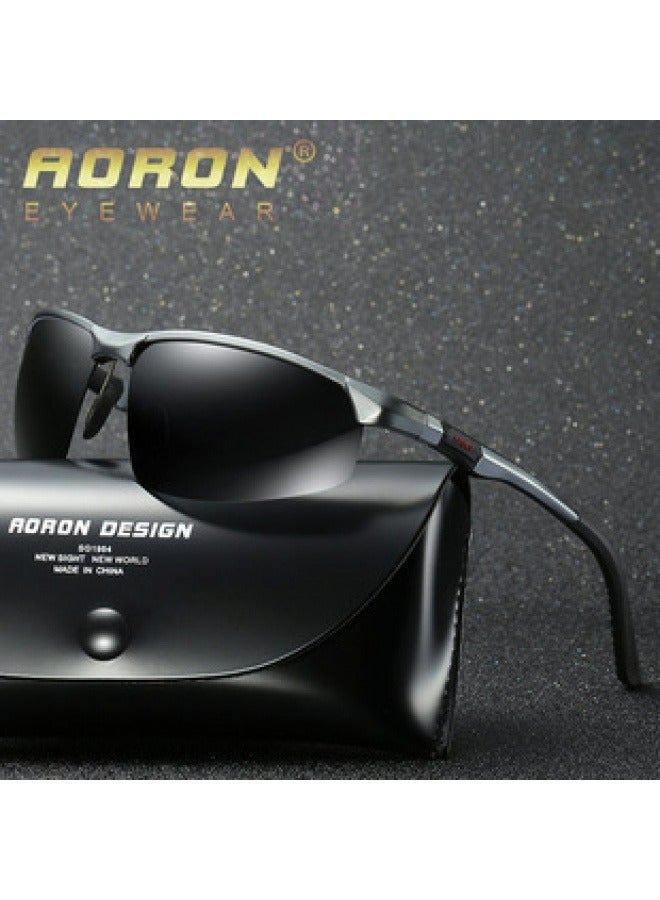 أورون نظارات شمسية رجالية ونسائية بتصميم رياضي عتيق مضادة للأشعة فوق البنفسجية - Image 4