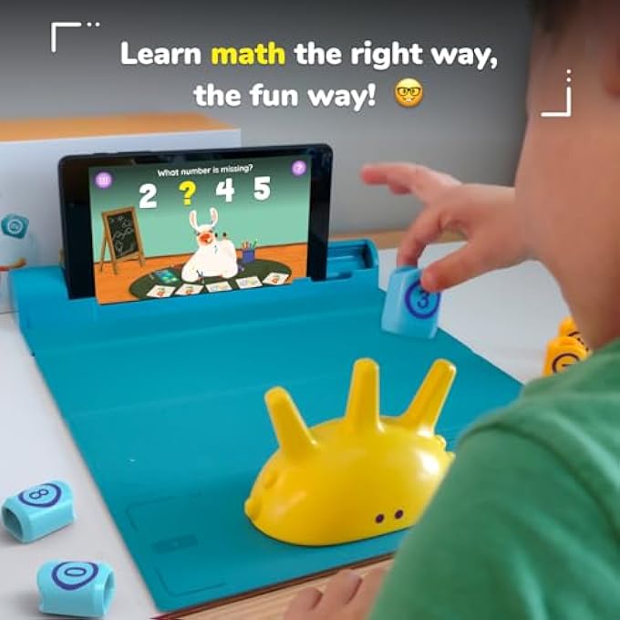 MISSION MATH COUNT MATH STEM TOY WITH NUMBERS AND ARITHMETIC OPERATORS FOR KIDS - 250+ STORY-BASED INTERACTIVE MATH CHALLENGES FUN LEARNING, INTERACTIVE GAME - Image 4