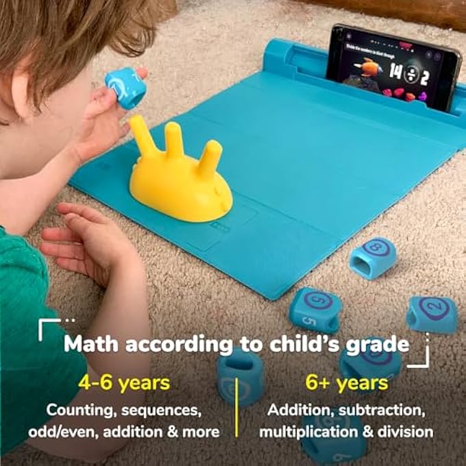 MISSION MATH COUNT MATH STEM TOY WITH NUMBERS AND ARITHMETIC OPERATORS FOR KIDS - 250+ STORY-BASED INTERACTIVE MATH CHALLENGES FUN LEARNING, INTERACTIVE GAME - Image 5