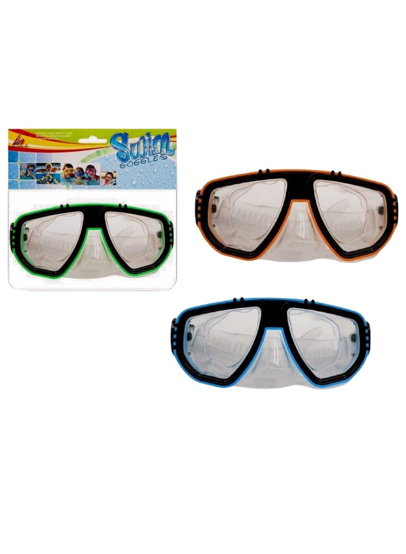 Diving Goggles For Swimming 3pcs