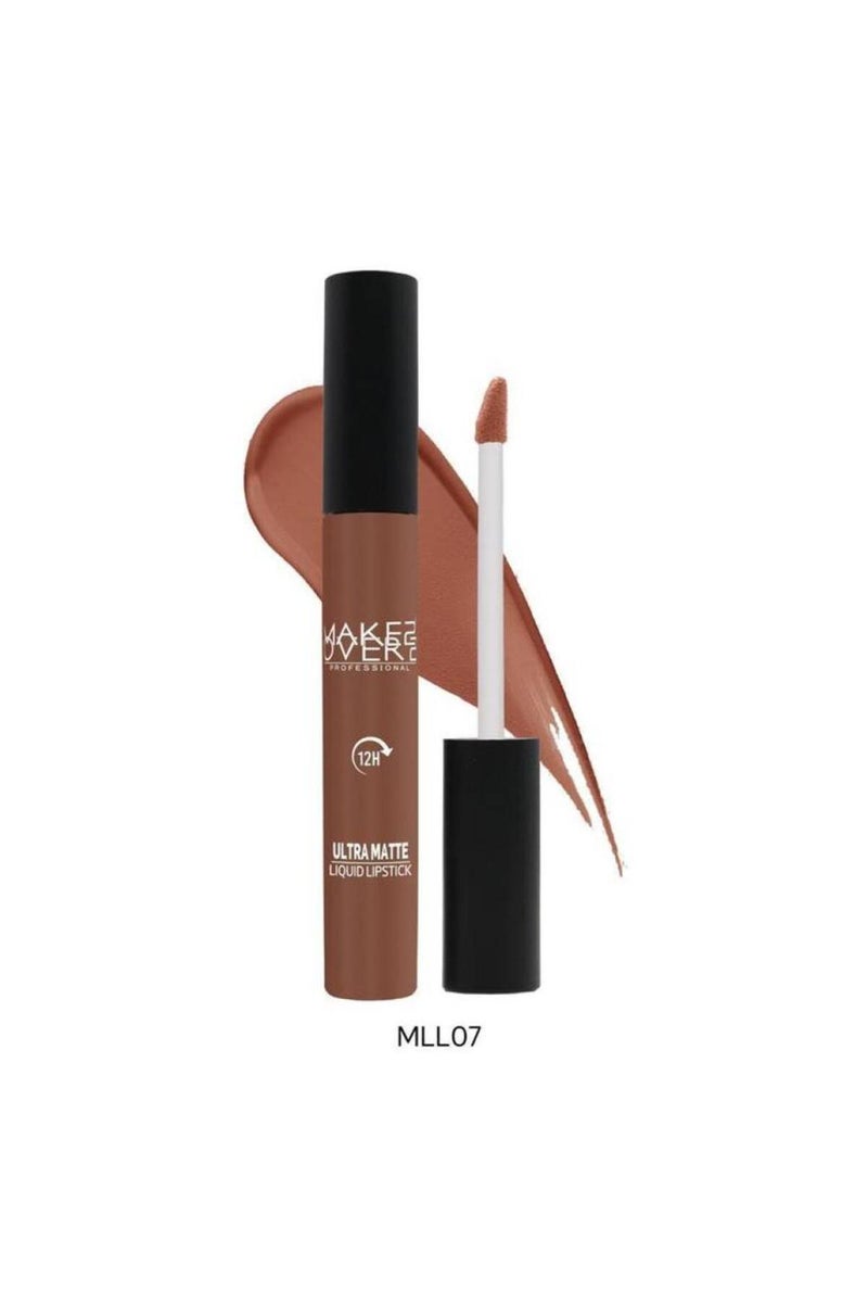 Makeover 22 Ultra Matte Liquid Cream Lipstick - MLL07 - Image 2