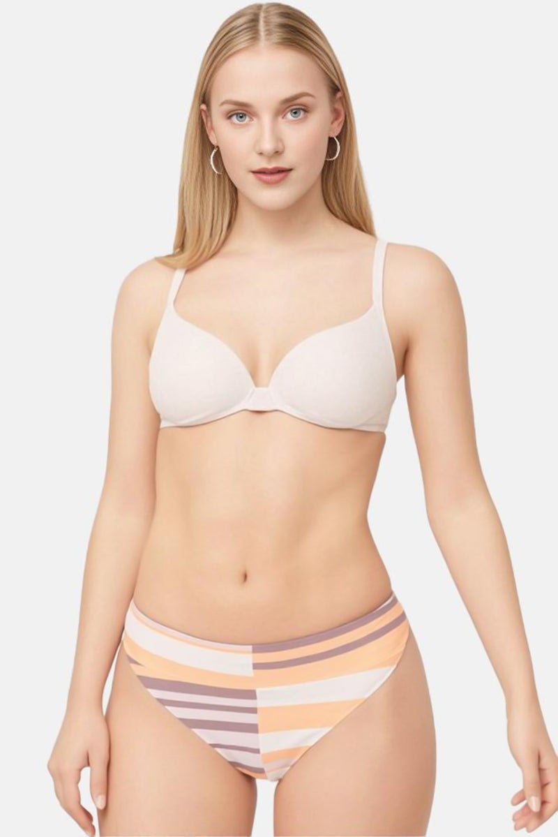 Aerie Women Colorblock Bikini Bottom, Multicolor  - Image 1