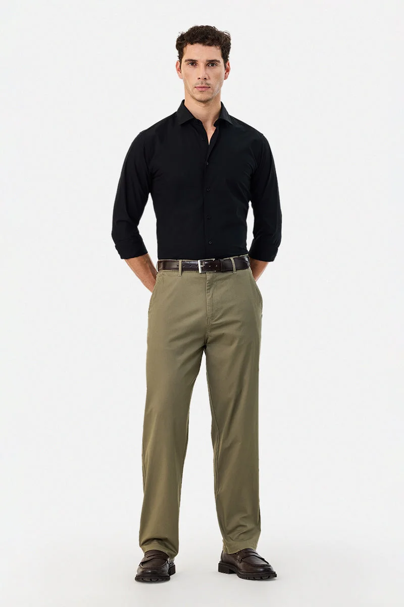 SNITCH 100% Cotton Slim Fit Luxe Shirt