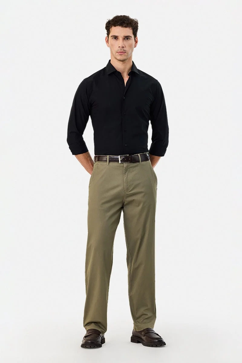 SNITCH 100% Cotton Slim Fit Luxe Shirt