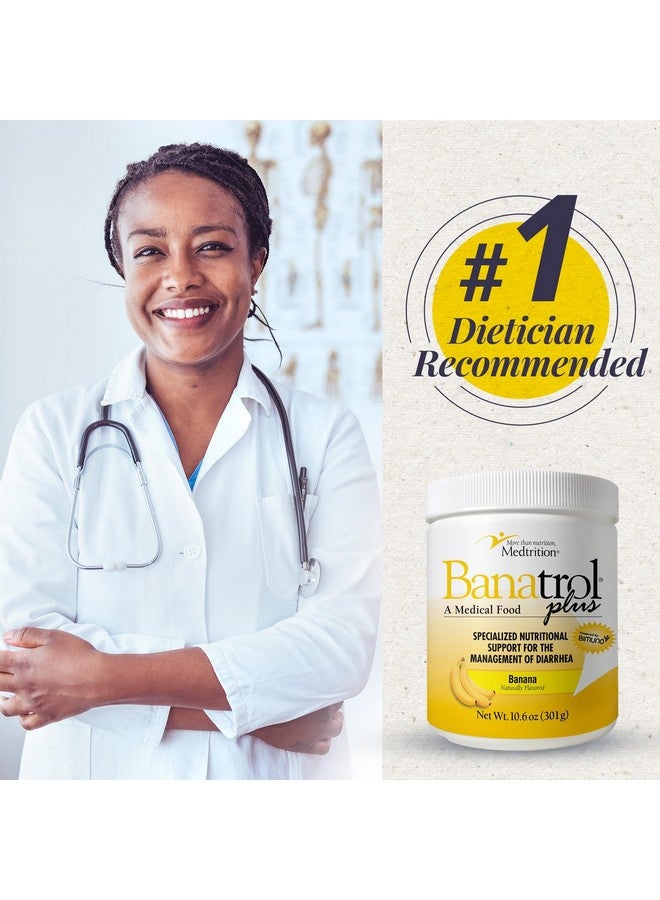 Medtrition Banatrol® Natural Anti-Diarrheal with Prebiotics, Relief from Chronic Diarrhea, IBS, Recurring Diarrhea, Clinically Supported Medical Food, Non-Constipating, 28 Servings (Banana) - Image 5