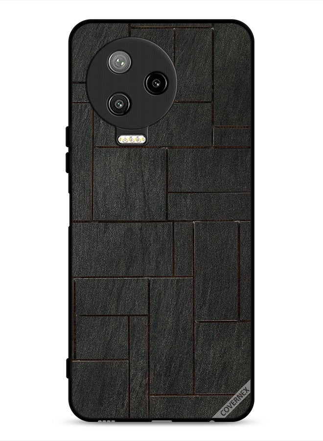 Covernex Infinix Note 12 Pro 4G Protective Case Cover Stones Wall Pattern - Image 1