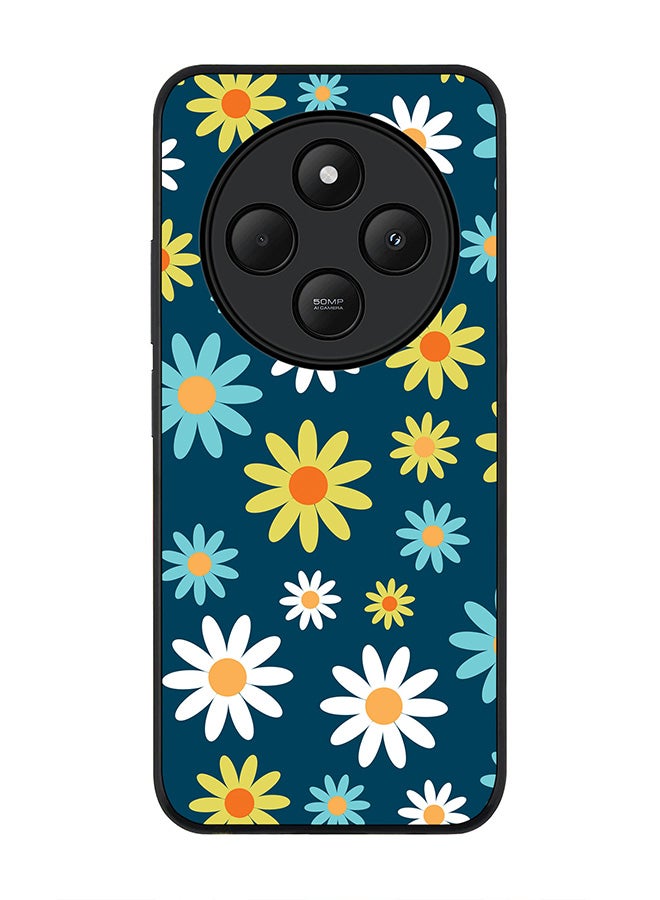 Stylizedd For Xiaomi Redmi 14C / 14R Case,Slim fit Camera Protection, Shockproof Thin Phone cover - Pick A Daisy - Image 1