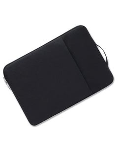 Laptop Sleeve Case Compatible with 13-13.3 Inch Notebook Computer Chromebook 2023-2021 A2779 M2 A2442 M1 New 13/14" Mac Book Pro/Air Protective Cover Soft Bag with Front Pocket Black