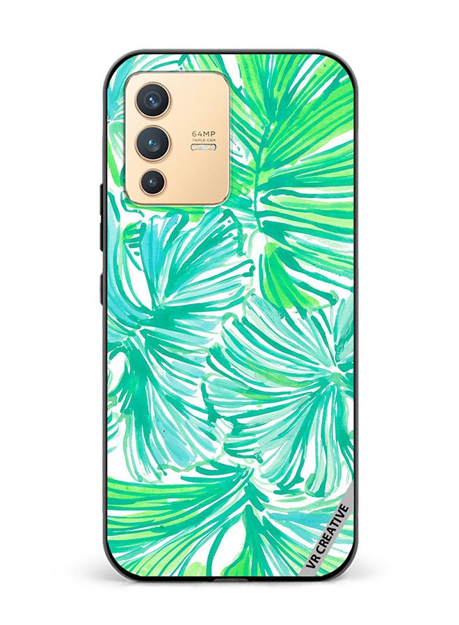 VR CREATIVE Protective Case Cover For Vivo V23 5G Summer Tropic Design Multicolour - Image 1