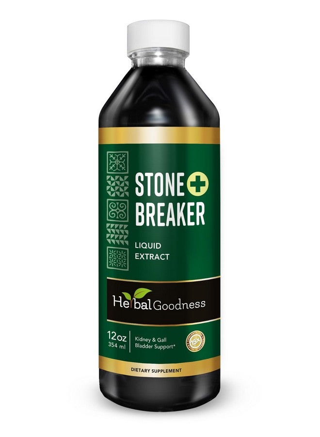 Herbal Goodness عشبي جيد - كسر الحجر العضوي تشانكا بييدرا وكاسر حصى الكلى مع تنظيف المرارة لتطهير الكلى والمرارة (12.00 أونصة سائلة (عبوة من 1)) - Image 1