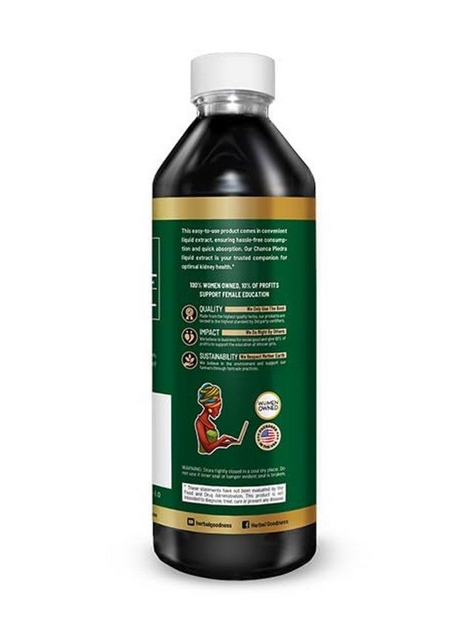 Herbal Goodness عشبي جيد - كسر الحجر العضوي تشانكا بييدرا وكاسر حصى الكلى مع تنظيف المرارة لتطهير الكلى والمرارة (12.00 أونصة سائلة (عبوة من 1)) - Image 3