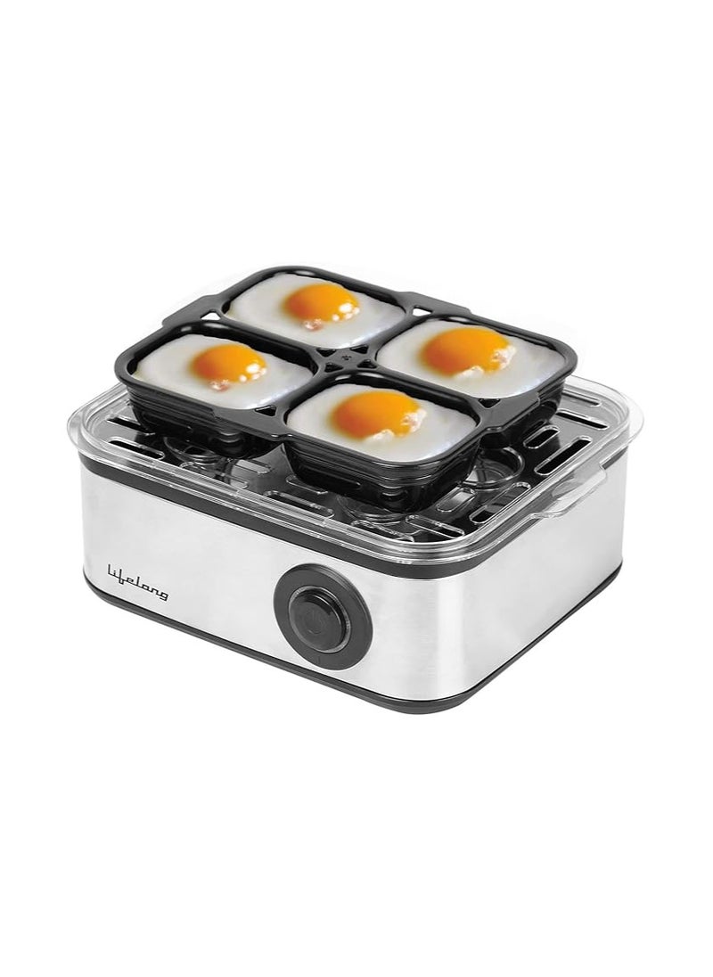 Lifelong Lifelong 2-in1 Egg Boiler and Poacher 500-Watt  - Image 1
