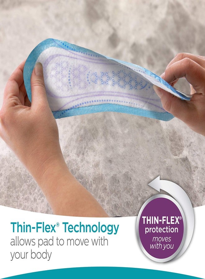 Poise Ultra Thin Incontinence Pads, Moderate Absorbency, Regular, Unscented, 80 Count (4 Packs of 20 - Image 3