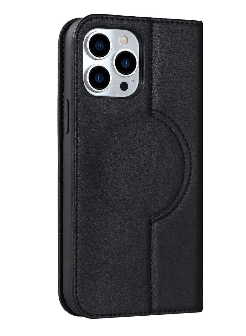 Suteni Flip Cover Card Slots Magsafe Leather Phone Case for iPhone - Image 2