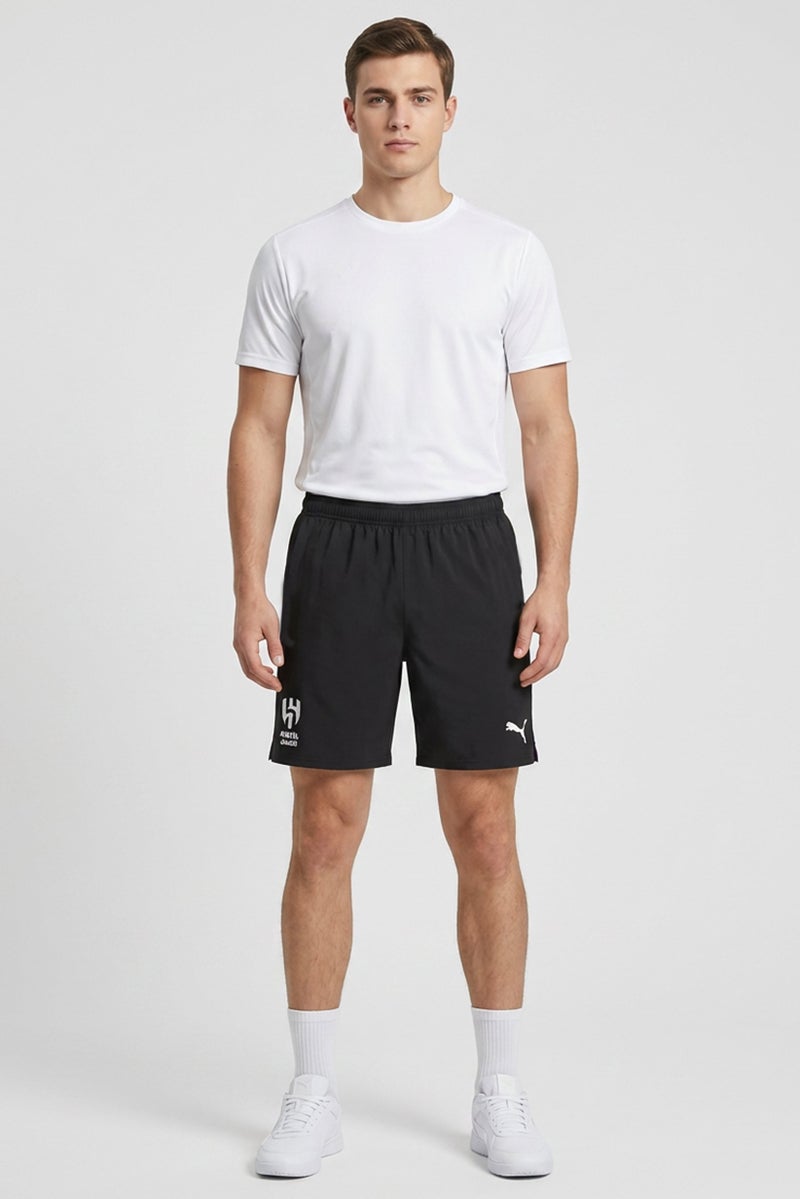 PUMA Men Sportswear Fit Al Hilal Football Shorts, Black - Image 2