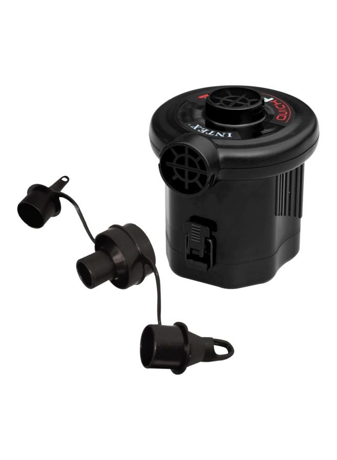 INTEX Battery Operated Air Pump Black/Red/White 14.9x11.1x13cm - Image 1