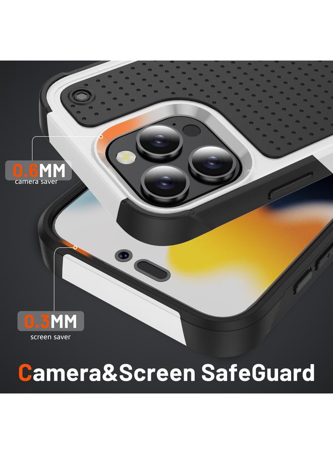 اس-توب جراب لهاتف iPhone 16 Pro Max مصنوع من مادة PC + TPU وغطاء حماية مقاوم للصدمات - Image 5