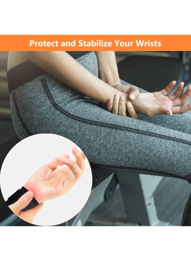 2 Pack Wrist Brace for Carpal Tunnel, Adjustable Wrist Support for Weightlifting & Pain Relief - Men & Women - Image 5