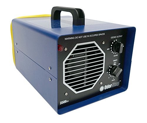 OdorStop OdorStop OS3500UV1 Professional Grade Ozone Generator Ionizer for Areas of 3500 Square Feet For Deodorizing Medium to Large Spaces Such as Homes and Offices 3500 sq ft UV 