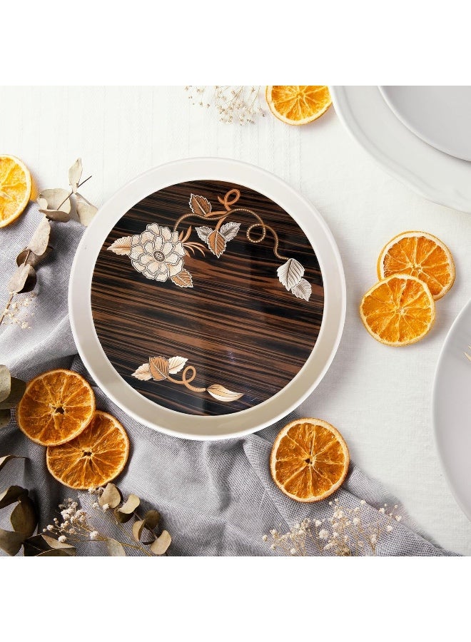 برايم ميلامين  طقم عشاء من الميلامين مكون من 47 قطعة لتقديم 8 اشخاص من برايم، طقم عشاء عالي الجودة وغير قابل للكسر، امن للاستخدام في الميكروويف وغسالة الصحون، طقم اطباق - Image 3