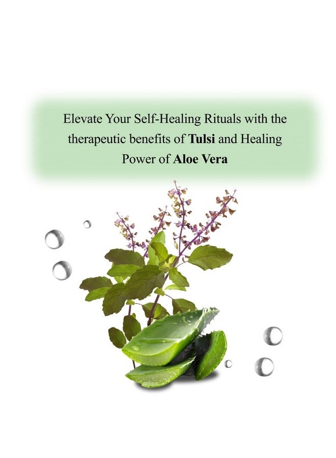 Vriksha Veda Acne Healing Combo I Tulsi Hydrosol/Holy Basil Hydrosol (100 ml) and Pure Aloe Vera Gel (100 gms) I Suitable for all skin types - Image 2