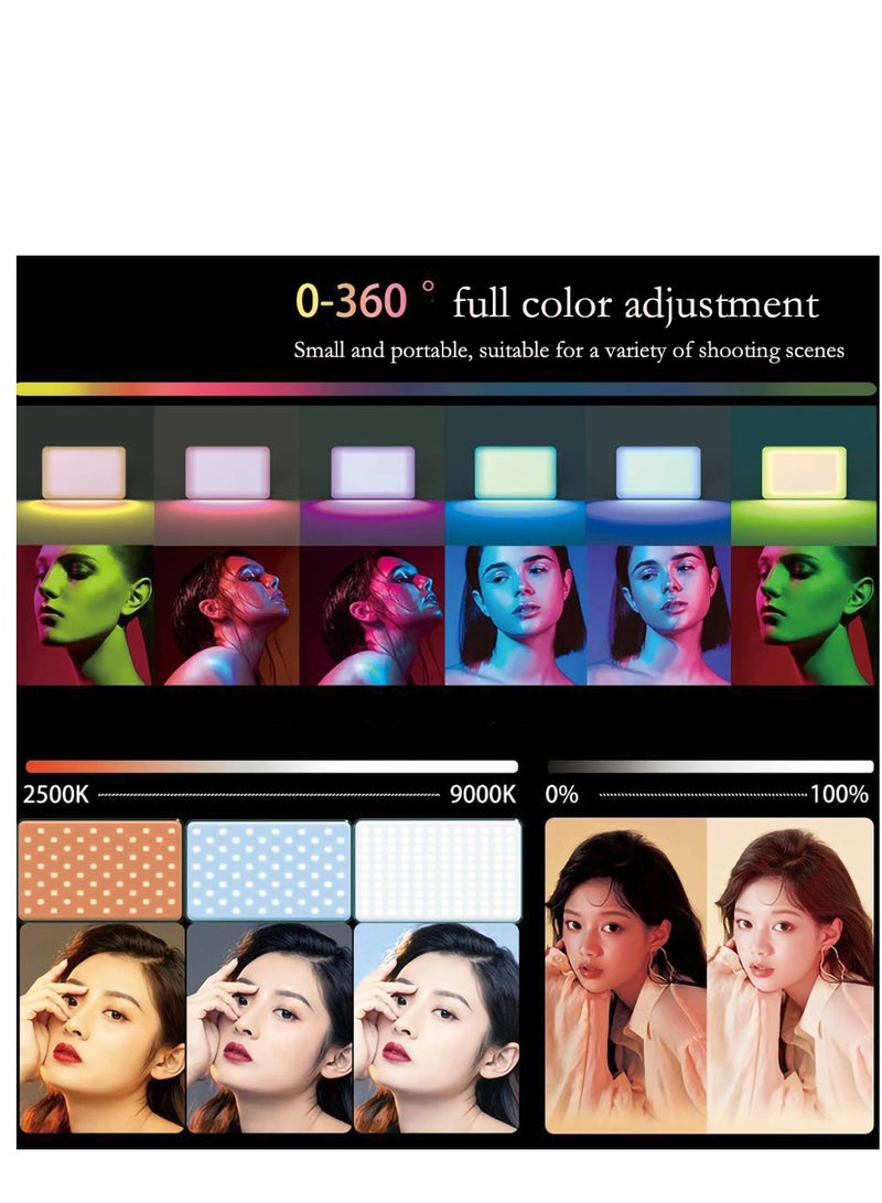 3000mAh Video Conference Lighting, Soft Light for Conferencing, Zoom Laptop with Clip, Stepless Dimming Computer Meetings, Webcam - Image 2