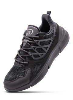 PUCA Puca Shoes for Men | Lightweight and flexible men's sneakers | Shoes with extra grip | Xigma Black  - Image 1