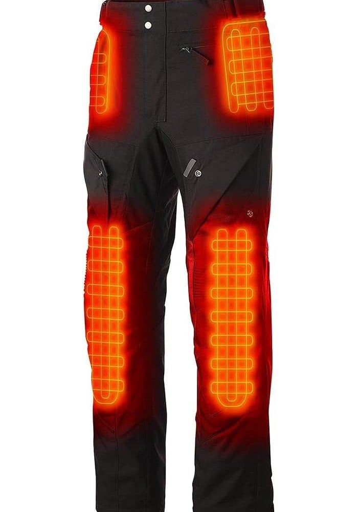 Gerbing 12V Heated Motorcycle Pants Ex Pro - Protective Gear with Microwire Heating Panels - Image 1