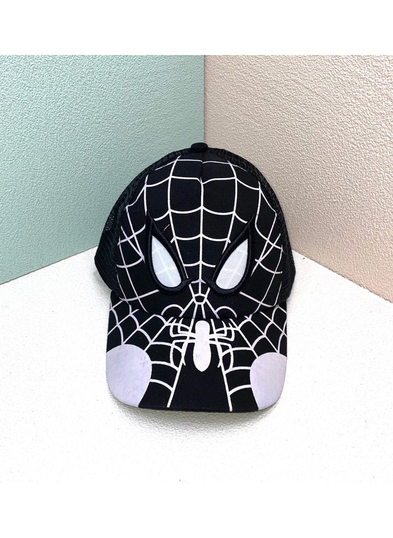 KUYING New Cotton Comics Children's Duck Tongue Hat Cartoon Spider Baseball Hat 