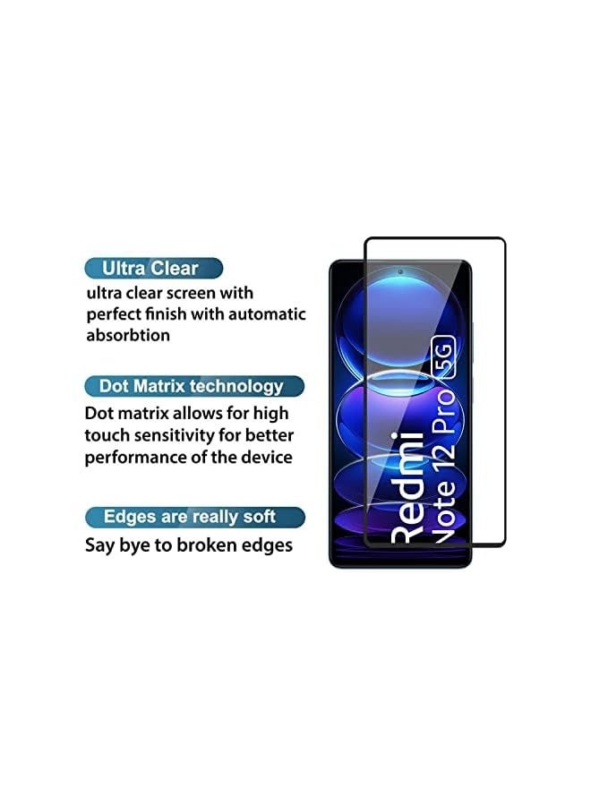 PROMASS Redmi Note 12 Pro / 12 Pro Plus Screen Protector Tempered Glass Guard Full Glue Edge-to-Edge Protector for Redmi Note 12 Pro / 12 Pro Plus / 12 Pro Speed / 12 Discovery - Image 2