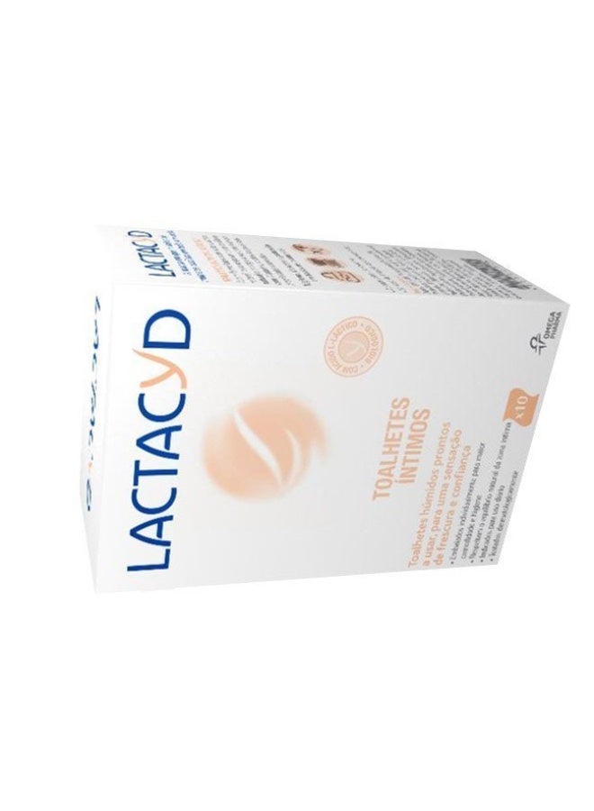 Lactacyd Personal Hygiene Towels 10units - Image 2