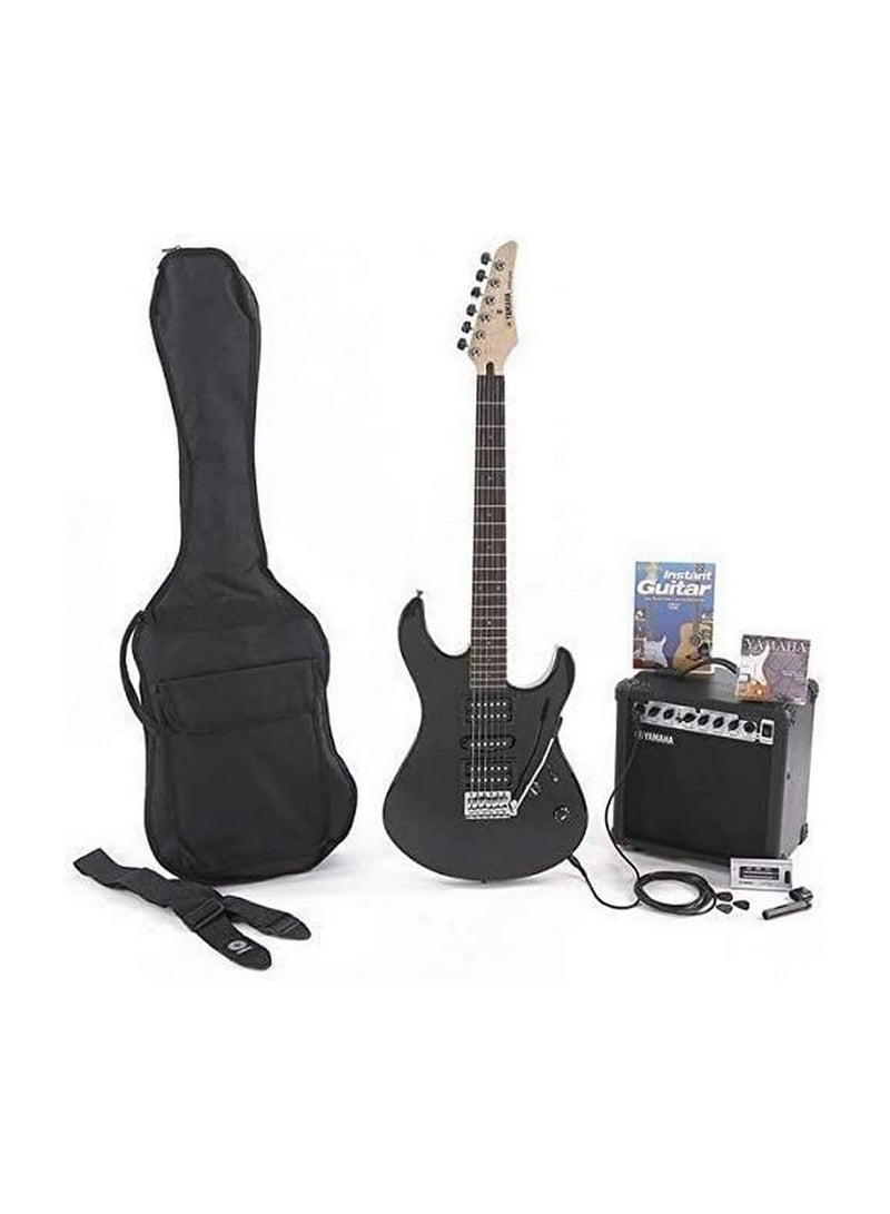 YAMAHA Gigmaker Electric Guitar Package ERG121GPIIBLK Black - Image 1