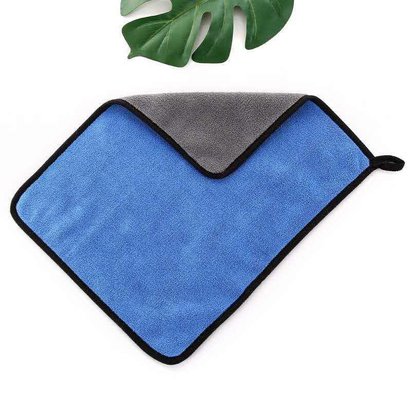 Outlay Home Microfiber Cloth & Towel-Thick Lint Free Multipurpose Cloths for Automotive Car Bike scooty Cleaning Polishing Washing & Detailing - 30x40 cms, Multicolor, 4 Pieces - Image 4