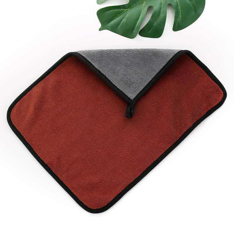 Outlay Home Microfiber Cloth & Towel-Thick Lint Free Multipurpose Cloths for Automotive Car Bike scooty Cleaning Polishing Washing & Detailing - 30x40 cms, Multicolor, 4 Pieces - Image 5